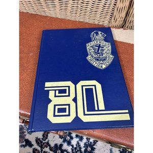 1980 school annuals year book Brairwood Christian Birmingham Alabama signed